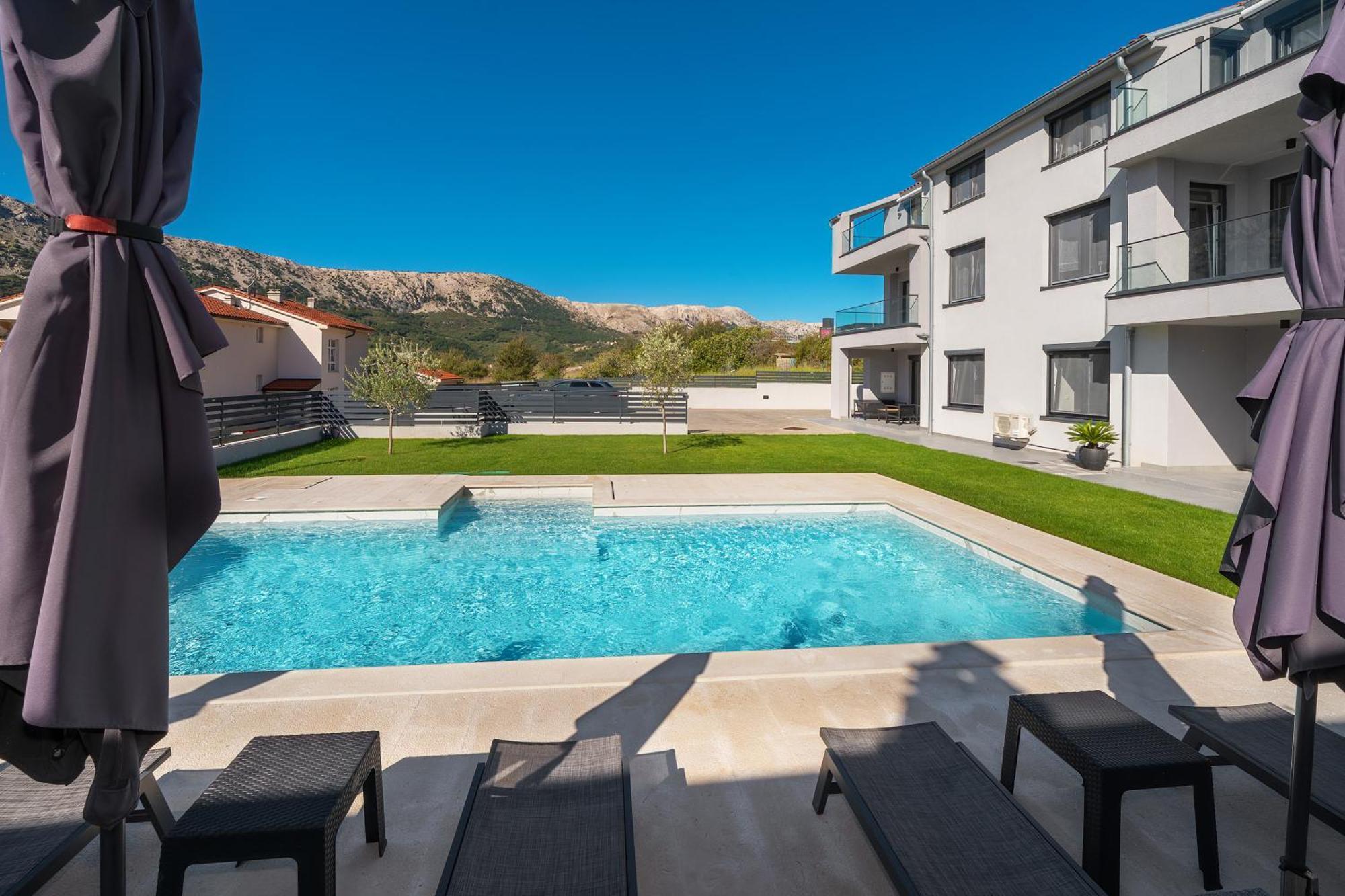 באסקה Poolside Apartments Anabella מראה חיצוני תמונה